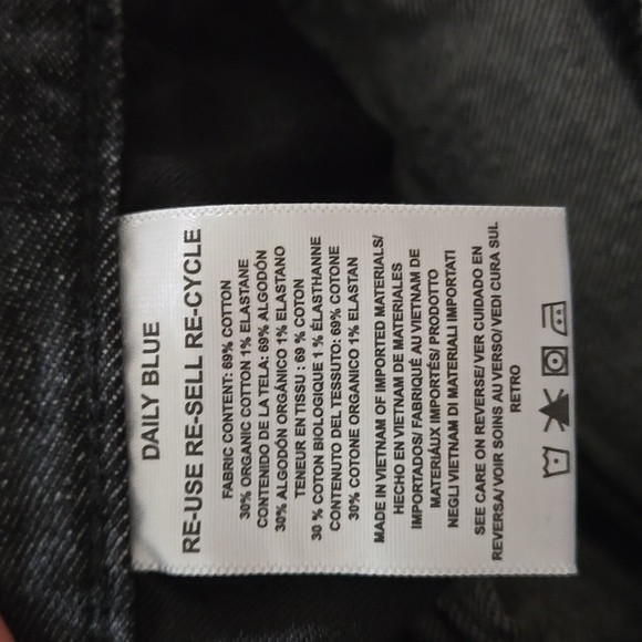 Daily Blue Boost Jeans NWT Black - Picture 7 of 8